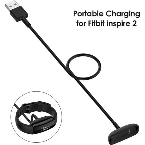 Smart Watch Bracelet Charging Cable for Fitbit Inspire 2 USB Power Charger Cord Smart Watch Wireless Charging Cable