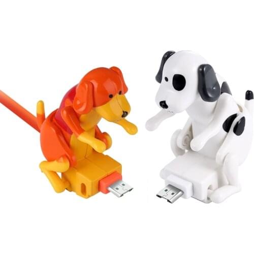 Cute Stray Dog Charging Cable Mobile Phone Power Adapter Type-C Charging Wire