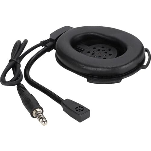 SOONHUA Military Heavy Duty Head-Wear Headset Earphone Hanging Belts Ventilated Ear Pad Headsets For Bowman Elite II