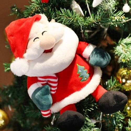 New 65cm big Plush Santa Cute Stuffed Doll Christmas Gift Kids Toy Soft Christmas Ornament Gift Party Decor Father Christmas