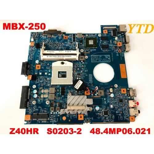 Original for SONY MBX-250 Motherboard Z40HR S0203-2 48.4MP06.021 tested good free shipping connectors