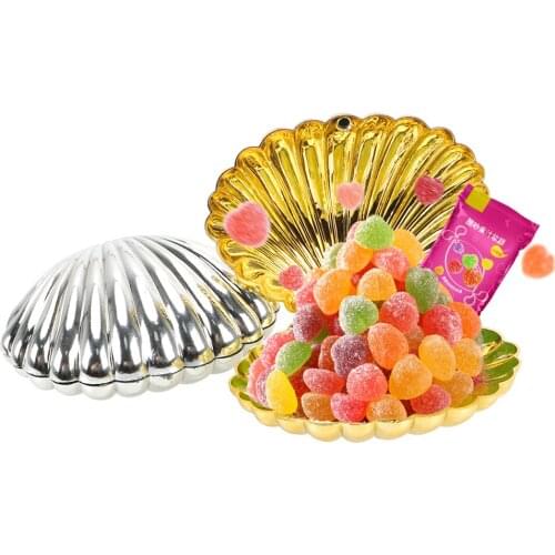 Gift Storage Box Shell Shape Wedding Favors Candy Box Baby Shower Gift Home Storage Gifts Wedding Decoration Mariage