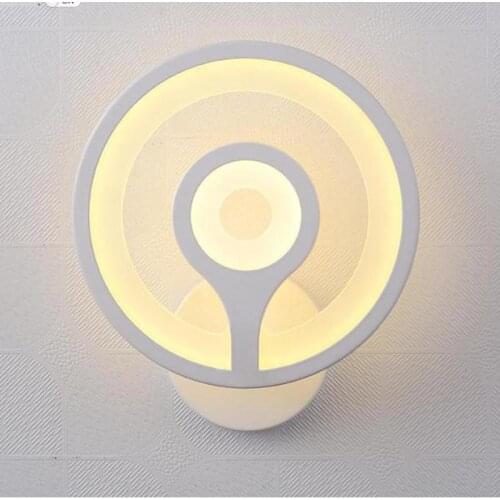 Bedside Bedroom Wall Lamp Led Childrens Room Simple led Lamp Acrylic Personality Hallway Balcony Modern Wall Light