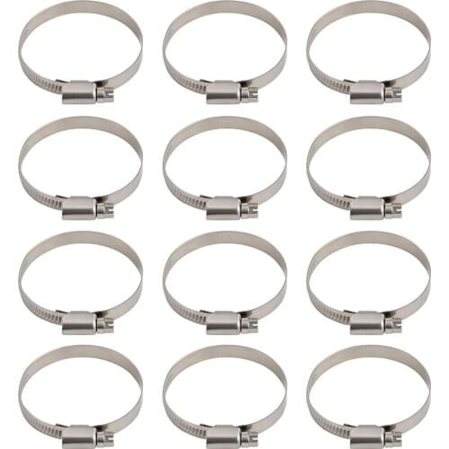 Steel Complete Carburetor Boot Insulator Intake Band Clamp Kit For Honda CB750 1969 1970 1971 1972 1973 1974 1975 1976 1977 1978