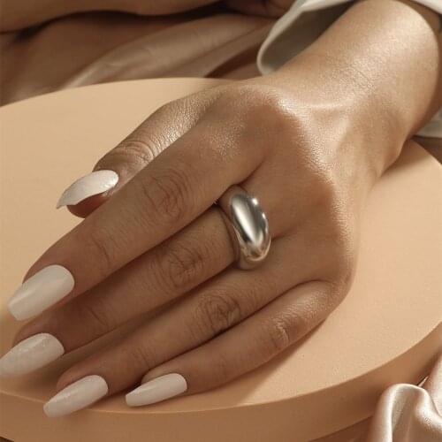 MANGOSKY Fashion Adjustable Size Ring For Women Girl Jewelry Gift