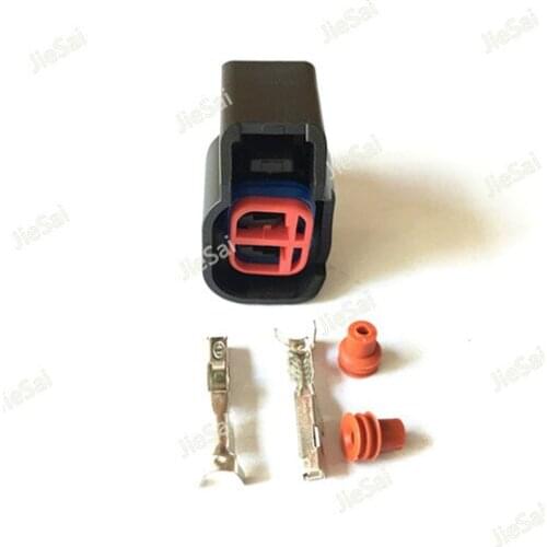 2 Pin Female EV6 Fuel Injector Electrical Connector Plug