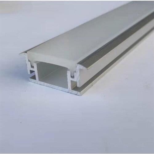 Free Shipping 27pcs/Lot,2M/PCS Aluminium Profile for LED Strip With Milk White/Transparent PC Cover and End Caps ,Clips