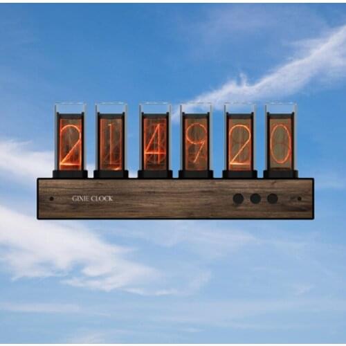 Glow tube clock glow clock quasi glow tube clock creative digital clock gixie