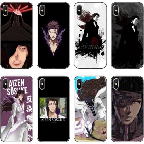 Anime BLEACH Aizen Sousuke Accessories Phone Case For Huawei P30 P20 Pro P10 P9 P8 Lite Y5 Y6 Y7 Y9 P Smart Plus 2018 2019