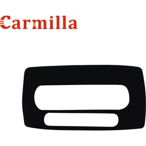 Carmilla Car Inner AT Gear Panel Decoration Cover Sticker For Ford Fiesta Ecosport 2013 2014 2015 2016 Accessories
