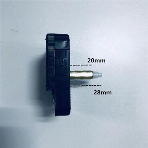 DHL 100sets DIY Clock Black Quartz Watch 28mm