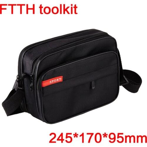 FTTH fiber optic tool kit fiber optic communication construction package cloth package fiber optic connector tool bag backpack