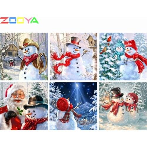 5D Diamond Painting Full Drill Square Santa Claus Diamond Embroidery Rhinestone Picture Mosaic Christmas Decoration Gift 2Rp017