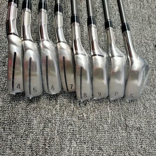 Golf irons set sim max golf clubs 4-9 P.A.S R/S Flex with helmet