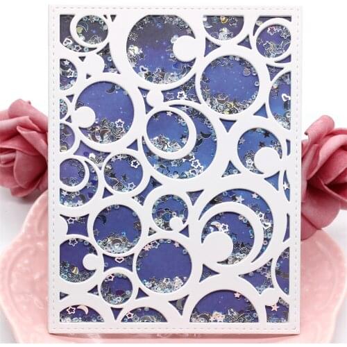 KSCRAFT Moon Frame Metal Cutting Dies Stencils for DIY Scrapbooking/photo album Decorative Embossing DIY Cards