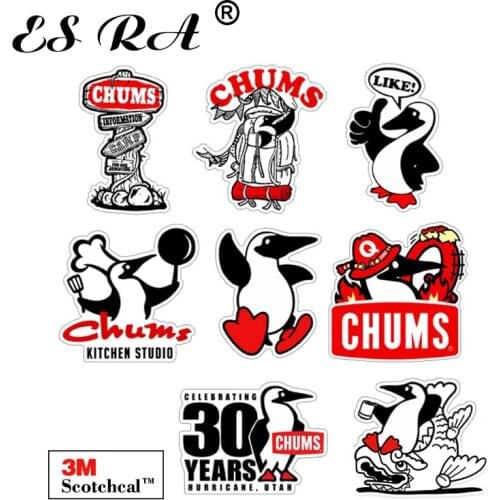 Car Stickers Cute Penguin Outdoor Logo Decal Camping Pegatinas Laptop Sticker Waterproof Suitacase Bicycle Pitcher Motor