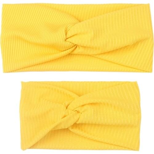 Autumn Family Look Parent Child Bowknot Headband Kids Baby Girl Toddler HairBand Headwear Apparel Photography Prop Accessories