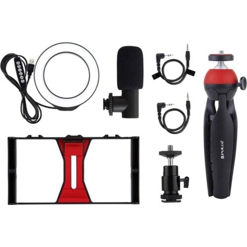 Smartphone Video Rig Phone Camera Rig Mobile Phone Grip Holder Mount / Bracket