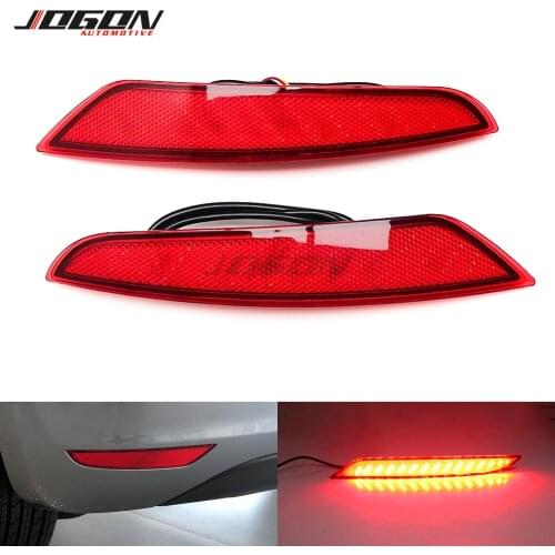 LED Rear Bumper Reflector Brake Lamp Dynamic Turn Signal Light For VW Volkswagen GOLF 6 MK6 VI 2009-2013 NOT R GTI