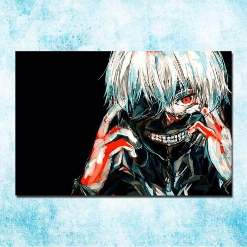 Tokyo Ghoul Hot Anime Art Silk Poster Canvas Print 13x20 24x36 Inch-003