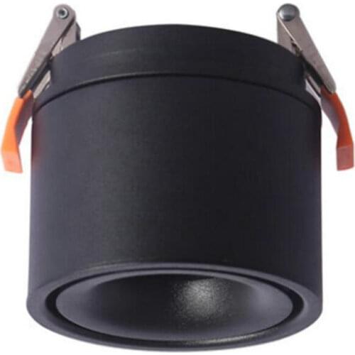 Angle Adjustable LED COB Recessed Downlight Black/White Housing 5W 7W 12W 15W 20W LED Ceiling Spot Light for Pic Background