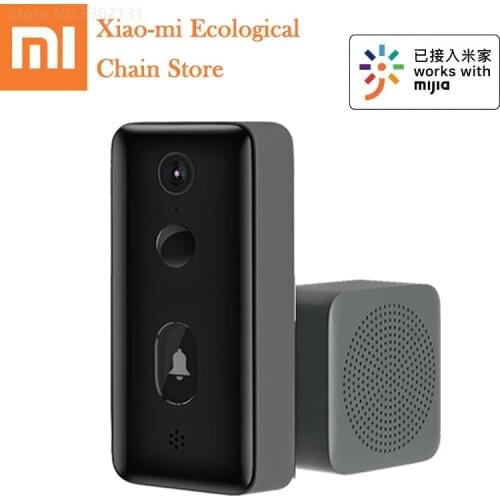 Xiaomi Mijia Smart Video Doorbell 2 AI Remote Monitor HD Infrared Night Vision Motion Detection Two-Way Intercom Video Doorbell