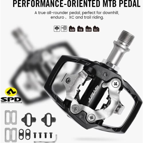 M101 M520 Self-Locking Clipless SPD Mtb Bike Pedals Mountain Bicycle Padals With Original shimano SM-SH51 Cleats