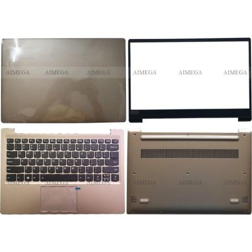 Laptop LCD Back Cover/Front Bezel/Palmrest/Bottom Case Baseus For Lenovo 7000-13 320S-13 320S-13IKB Gold Notebook Computer Case
