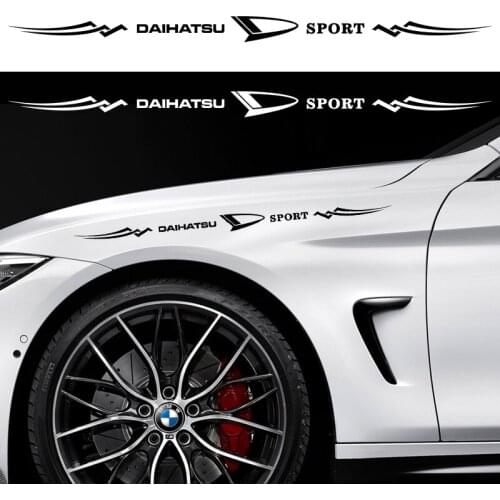 1pcs DIY personalized car sticker waterproof car rear sticker for Daihatsu D-Base D-R Pico Copen Sirion Mira Materia Kopen