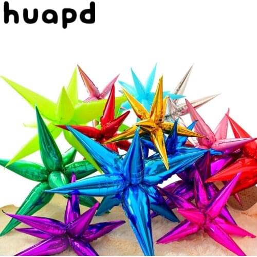 10pcs Small Water Droplets Aluminum Foli Balloon Cone Aluminum Foil Wedding Birthday Party Mall Event Decoration Supplies