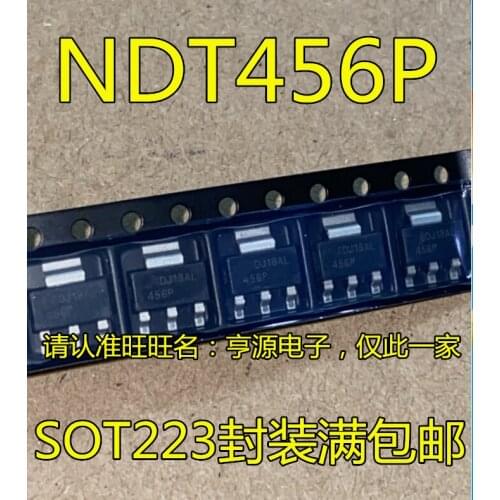 100% New&original In Stock 5pcs/lot NDT456 NDT456P 456P SOT223 MOS