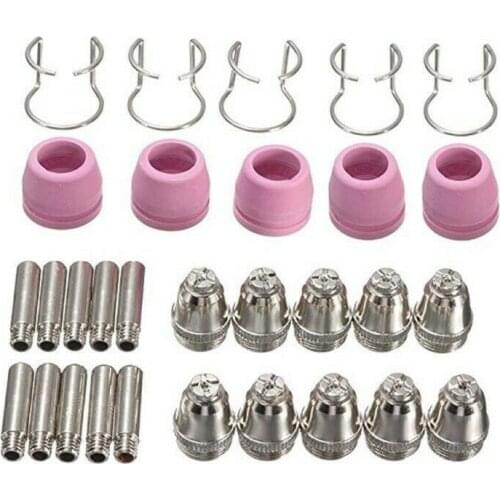 30Pcs Electrode TIPS Consumables AG-60 SG-55 Plasma Cutter WSP-04004 04005 04006