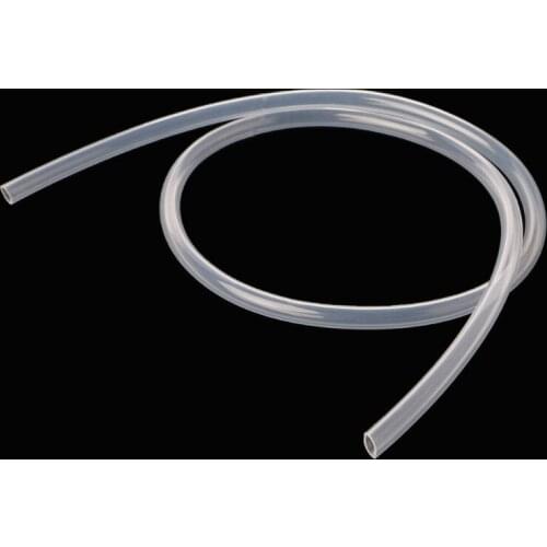 6mm ID x 8mm OD Food Grade Silicone Tube Flexible Hose Pipe 1m Transparent