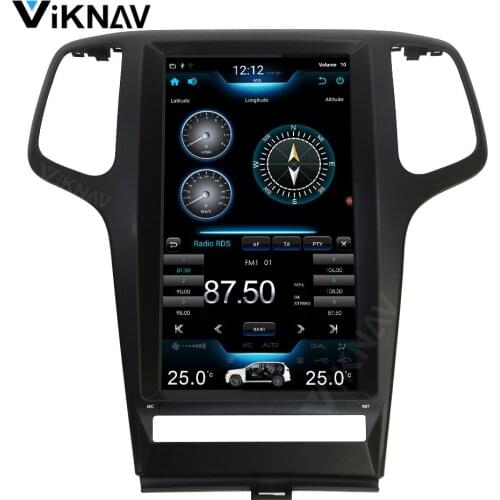 Car DVD player GPS navigation 13.3 inch android PX6 For-Jeep Grand Cherokee 2009-2013 auto radio multimedia player 2 din