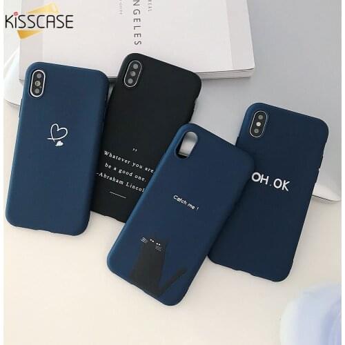 KISSCASE Cover Case For iPhone XS MAX XR X Soft TPU Case For iPhone 7 8 6 6S Plus Coque Ultra Thin Silicone Phone Cases Fundas