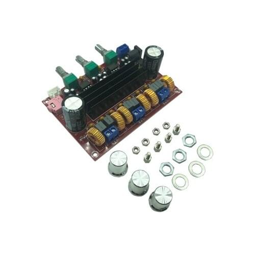 TPA3116 2.1 Digital Audio Amplifier Board TPA3116D2 Subwoofer Speaker Amplifiers DC12V-24V 2*50W+100W