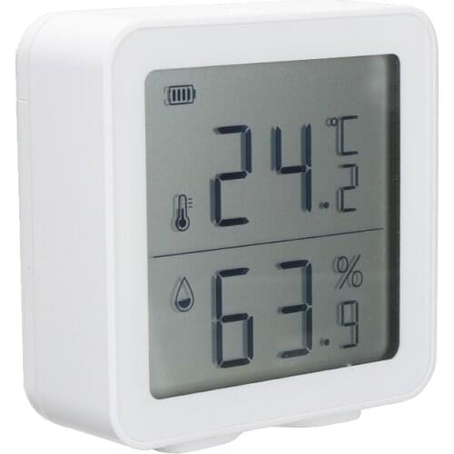 WIFI Digital Temperature Humidity Sensor Wireless Temperature Sensor Hygrometer Thermometer Detector LCD Display Smart Home