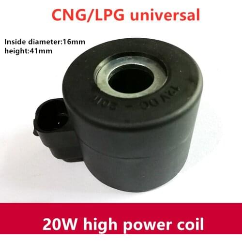 CNG Car Pressure Reducer Coil Oil To Gas Modified Pressure Reducer Accessories Single Point Pressure Reducer Solenoid Valve
