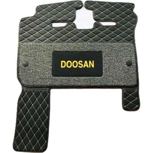 Doosan excavator DX75-9C/DX80/ DX500 Daewoo excavator floor MATS Excavator carpet for DX75/DX500LC DX55/60-9C DX75-9C