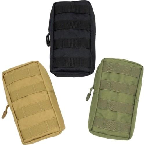 By DHL 200pcs 600D Sports Tactical Utility Bags for Vest Backpack Hunting Waist Pouches Outdoor Military Pack Holder Bag
