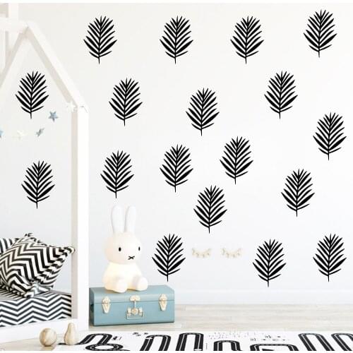 Exquisite Leaves Vinyl Wall Stickers Wall Decor For Babys Rooms Kids Room Decoration Wall-sticker Wall Decals Wallpaper