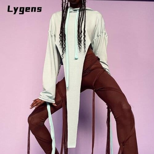 Lygens Hooded Sweatshirts For Women