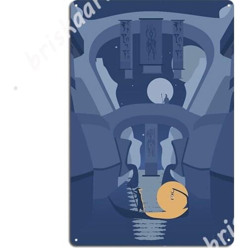 Vivec City Gondolier Metal Signs Club Party Cinema Customize Wall Decor Tin sign Posters