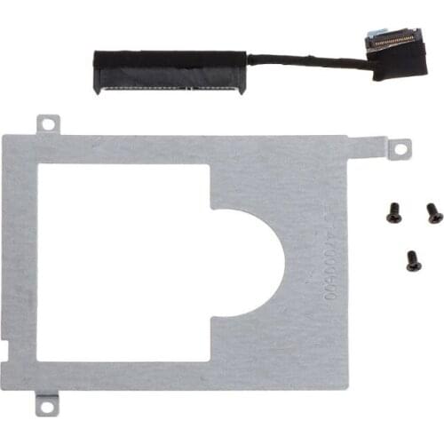 2021 New HDD Caddy Bracket Hard Drive Adapter SSD Cable Connector Laptop Accessory Screw for DELL E7450