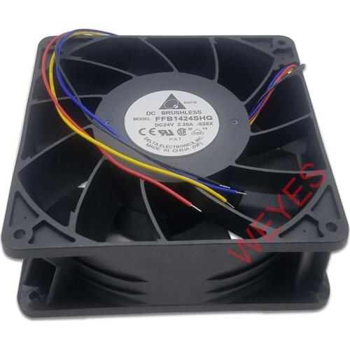 Original for delta FFB1424SHG 14051 140mm 14cm DC 24V 2.3A industrial pc case server inverter cooling fans blower