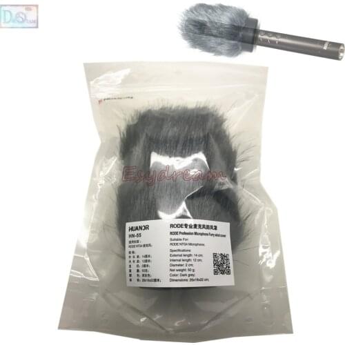 Professional Outdoor Furry Cover Windscreen Windshield Deadcat Muff for Rode NTG4 NTG 4 Microphone Mic Wind Shield