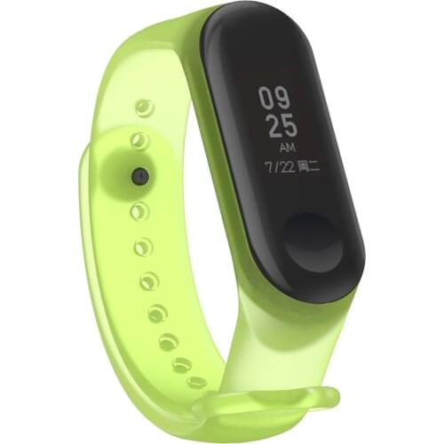 Silicone strap For Xiaomi Mi Band 3 4 Strap Sports colorful Replacement smart Watch Band belt for Mi Band 3 Bracelet wristband