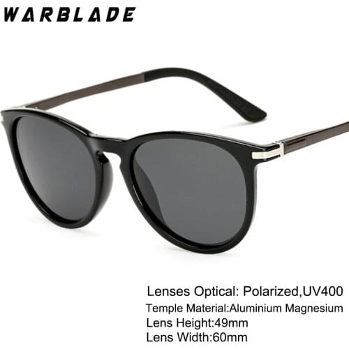 WarBLade Ladies Sunglass Polarized Sunglasses Women Retro Black Red Sun Glasses UV400 Shades Eyewear Accessories Polaroid 7033