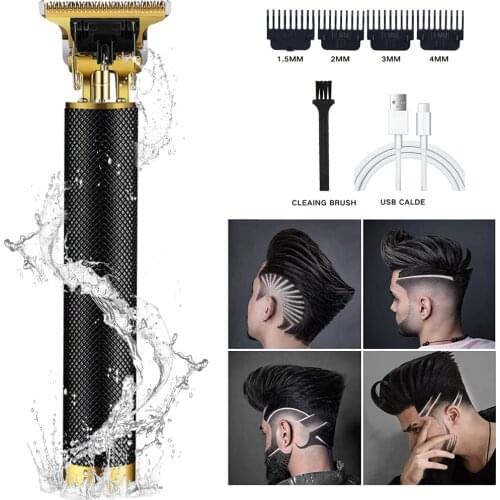 Hair Trimmer Wireless Electric Hair Clipper Professional Shaver Beard Barber 0mm Men Hair Cutting Machine For Men Haircut Style