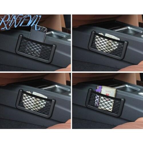 Universal Car Seat Side Back Storage Net Bag for Peugeot RCZ 206 207 208 301 307 308 406 407 408 508 2008 3008 4008 5008